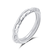 Unique Shape Silver Ring NSR-3931